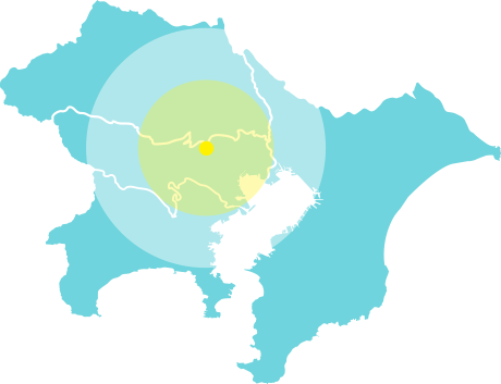 Main coverage area